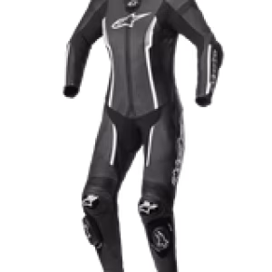 Missile V2 Ward One Piece Leather Suit Black