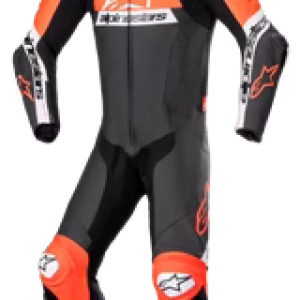 Missile V2 Ward One Piece Leather Suit Red